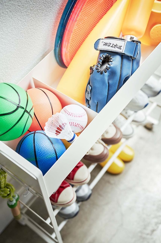 Мобильная тележка для хранения Yamazaki Tower белый 5278