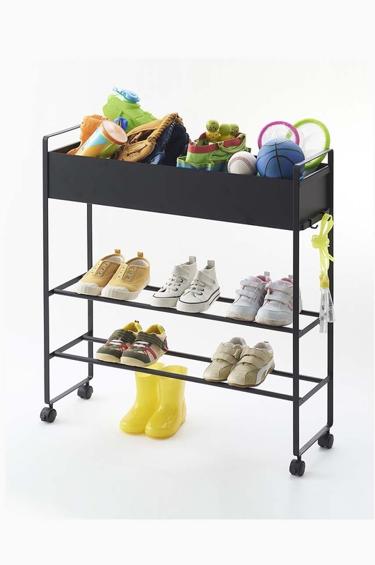 Yamazaki mobilny wózek do przechowywania Tower 5279 czarny AA00