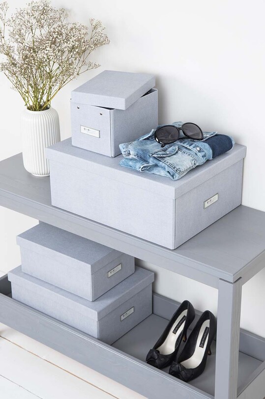 Úložný box Bigso Box of Sweden Karin 8881C6239 šedá