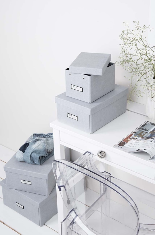 Bigso Box of Sweden cutie de depozitare Katia gri 8871C6239