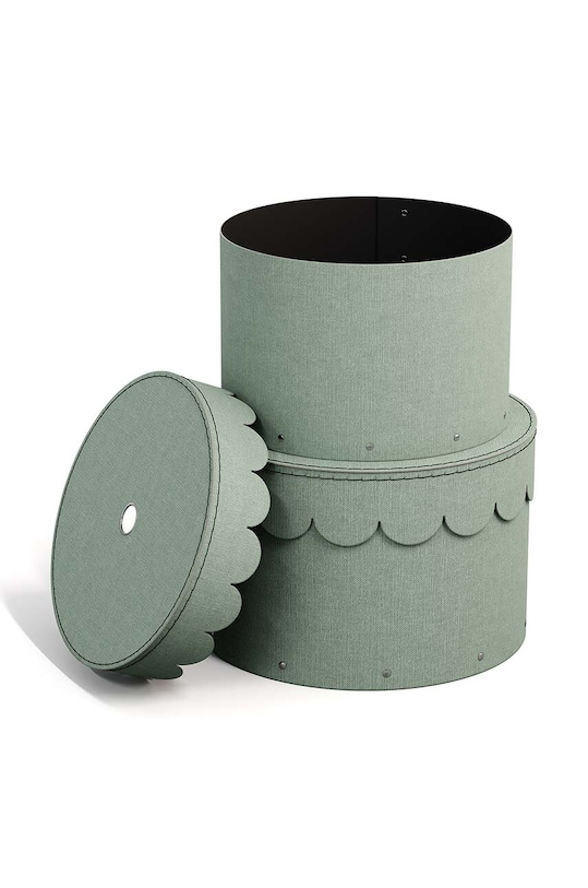 Obývacia izba a spálňa Sada úložných krabíc Bigso Box of Sweden Wilma 2-pak 9882C1606 tyrkysová