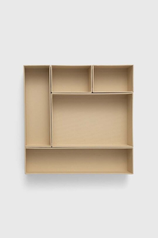 Bigso Box of Sweden set de organizatori Emma 5-pack bej 780550201