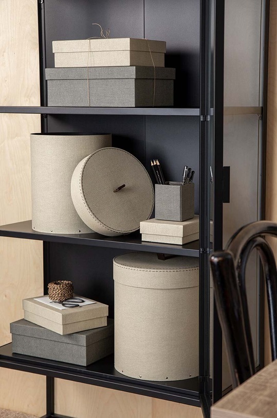 Комплект ящиков для хранения Bigso Box of Sweden Anton 2 шт 1072C5549PUL648 бежевый