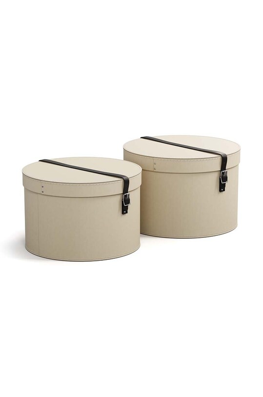 Набір ящиків для зберігання Bigso Box of Sweden Rut 2-pack 548250233LEA000 бежевий AA00