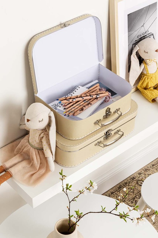 Σετ κουτιών αποθήκευσης Bigso Box of Sweden Childrens Suitcase 2-pack 503250233H003