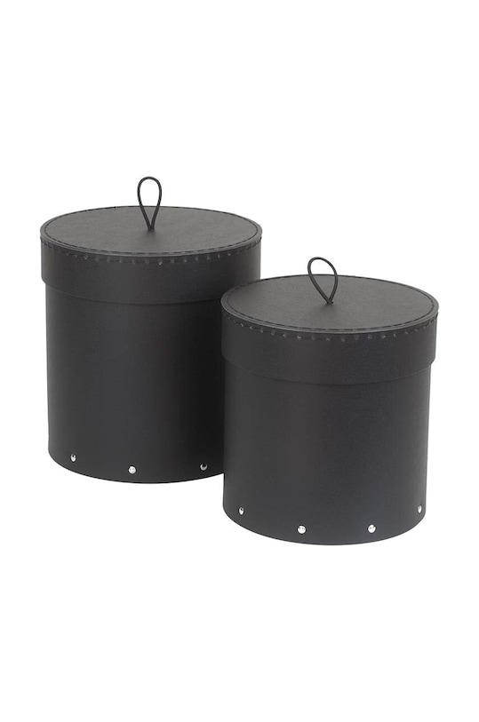 Σετ κουτιών αποθήκευσης Bigso Box of Sweden Hanna 2-pack γκρί 802216001S000