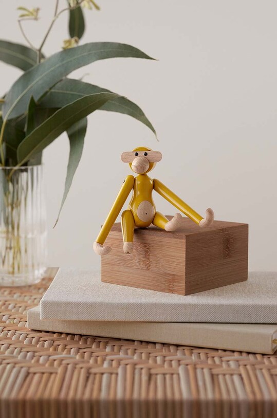 Декорація Kay Bojesen Monkey Mini 39363 жовтий