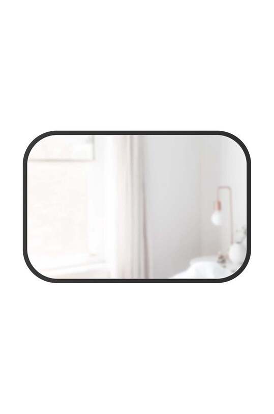 Nástenné zrkadlo Umbra Hub Rectangle 1014801.040 čierna AA00