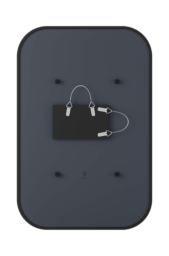 Nástenné zrkadlo Umbra Hub Rectangle čierna 1014801.040