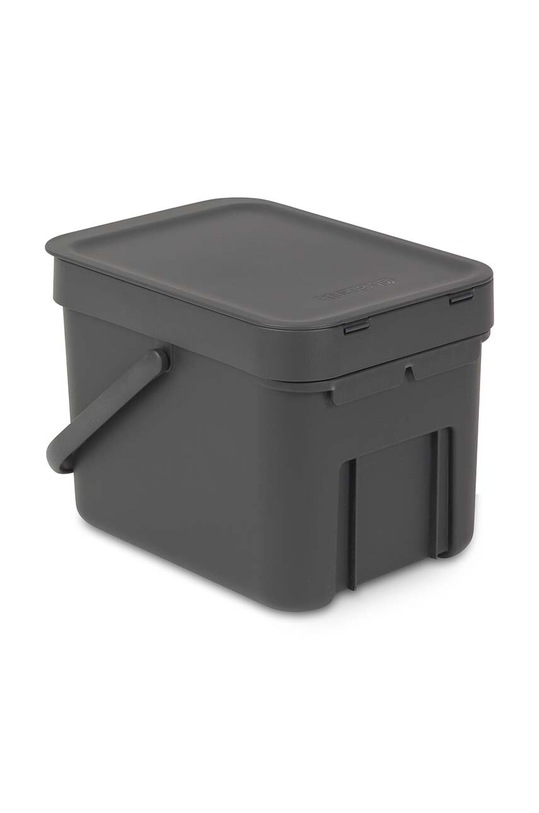 Kuhinja i bar Koš za smeće Brabantia Sort & Go 6L 109720 siva
