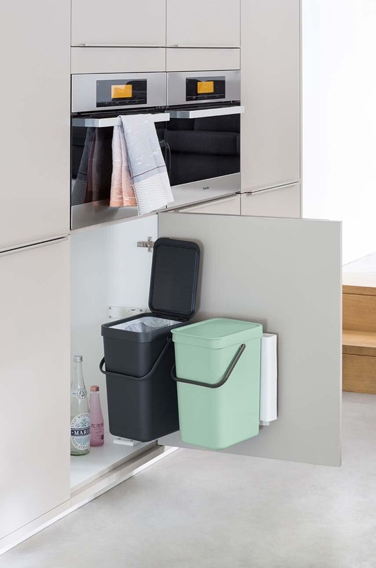 Кошче за боклук Brabantia Sort & Go 2x12L 214448 зелен AA00