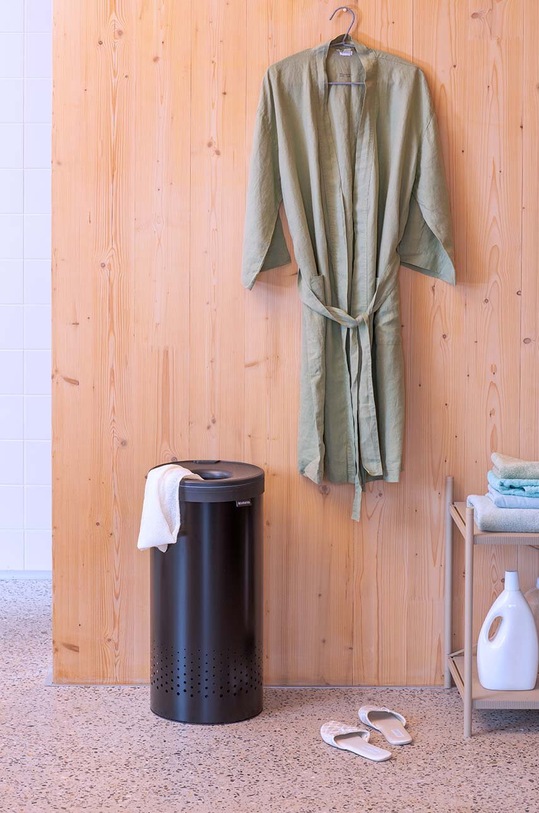 Brabantia coș de rufe negru 242342