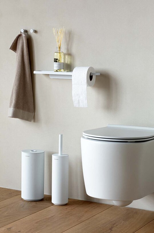 Brabantia suport hartie igienică cu raft 303142