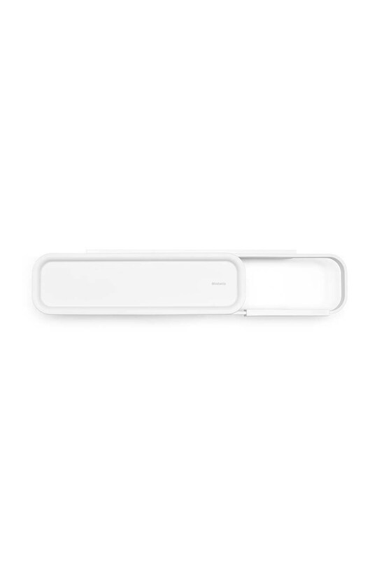 Baie Brabantia suport hartie igienică cu raft 303142 alb