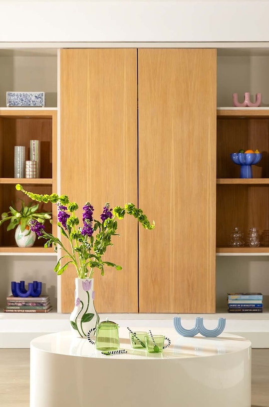 Living și dormitor &k amsterdam sfesnic decorativ 1476.04 albastru