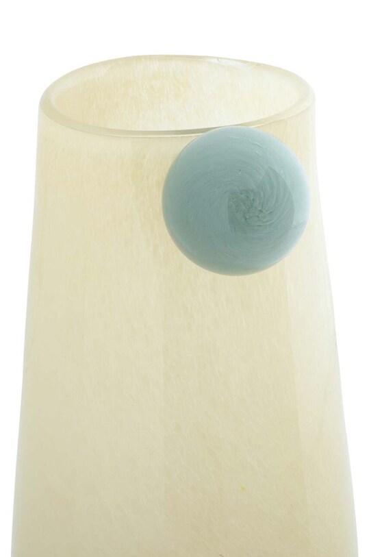 Декоративна ваза Present Time Bolita Medium PT4153LY бежевий AA00