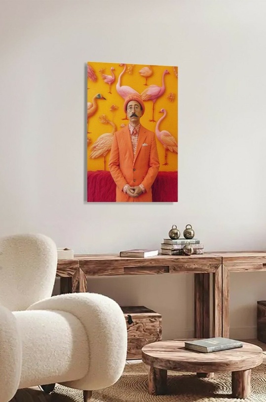 Salon i sypialnia HARTMAN grafika na szkle a.i. art Candy Chrome 27,94 x 35,56 cm KB1773H11.CANDYCHR08 multicolor