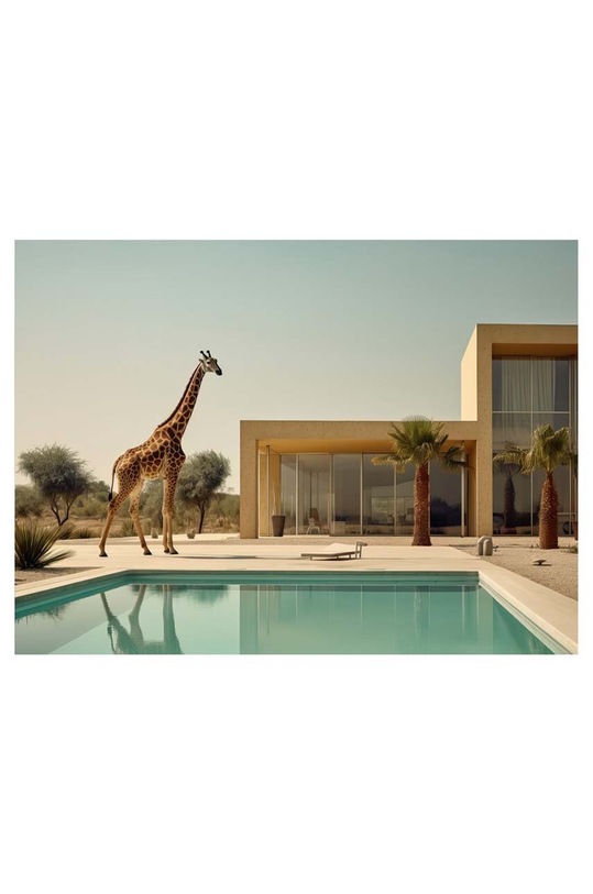 Плакат a.i. art HARTMAN Urban Zoo 13 мультиколор KB1777H11.URBANZOO13