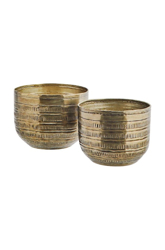 Madam Stoltz zestaw osłonek na doniczki 4-pack zielony P174.ABL