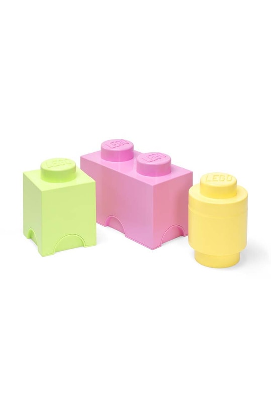Lego zestaw pojemników do przechowywania z pokrywkami 3-pack 40140802 multicolor AA00