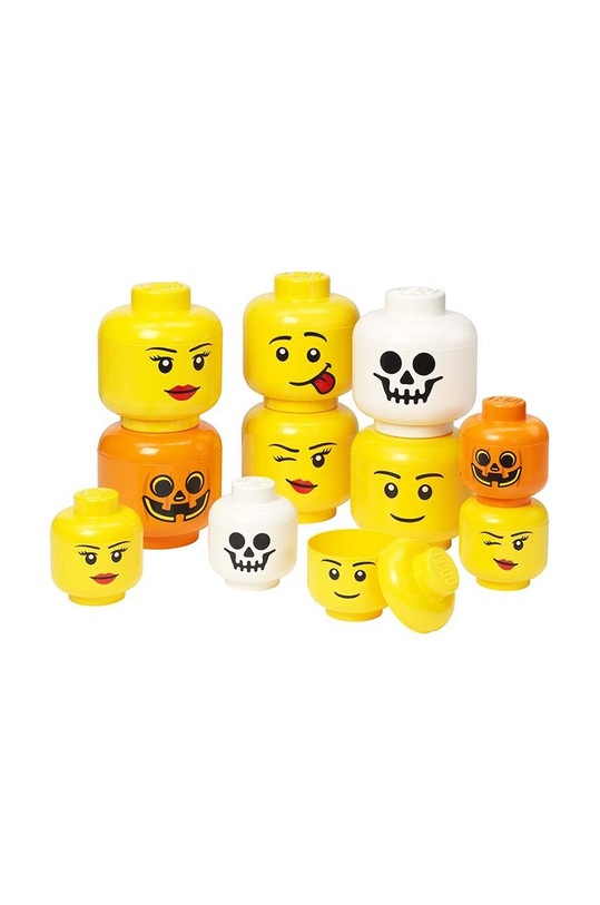 Вітальня та спальня Контейнер для зберігання Lego Storage Head L 40320804 жовтий