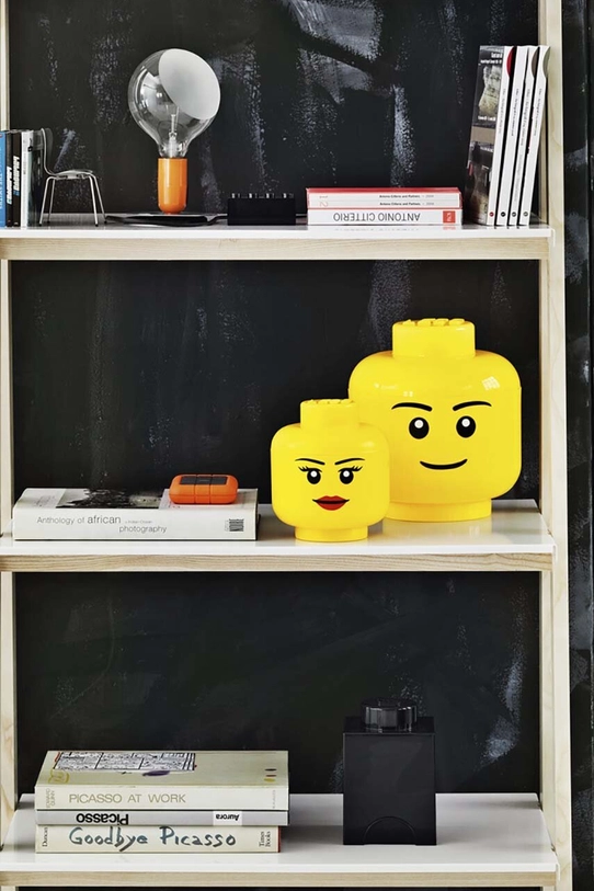 Съд за съхранение Lego Storage Head L жълт 40320804