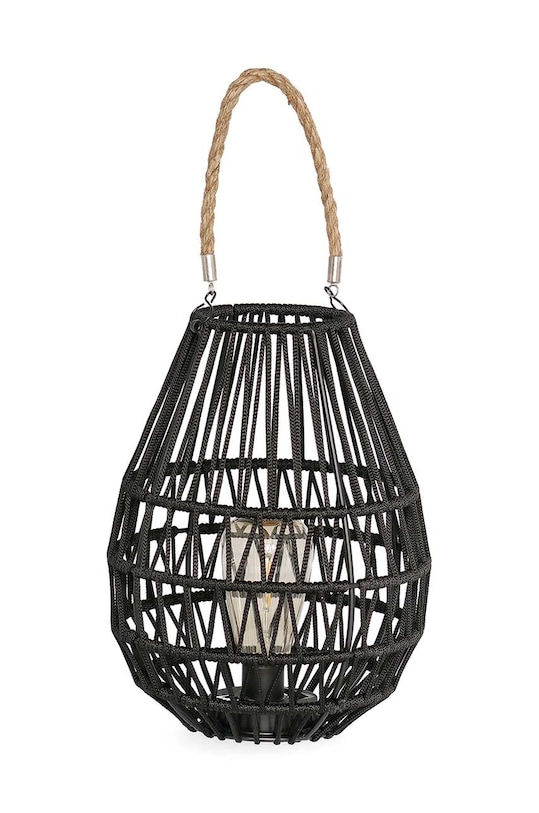 Solárna lampa Bizzotto Nikhita čierna 828078