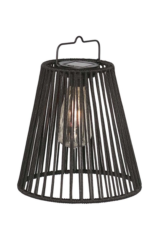 Solárna lampa Bizzotto Nikhita čierna 828080