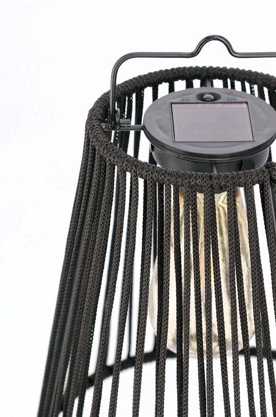 Obývacia izba a spálňa Solárna lampa Bizzotto Nikhita 828080 čierna