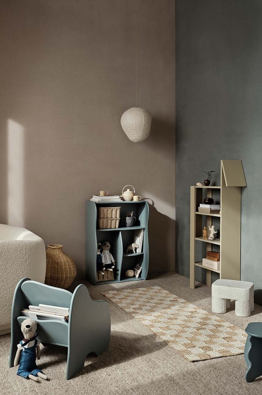 Obývací pokoj a ložnice Stolička ferm LIVING Podo Stool 1104268963 bílá