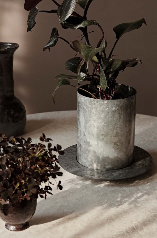 Salon i sypialnia Ferm Living osłonka na doniczkę Auran Pot S 1104269081 beżowy