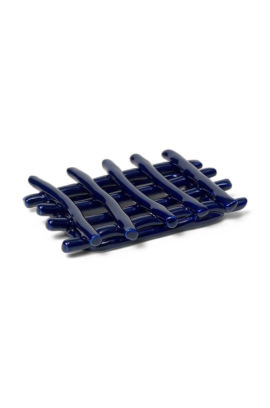 ferm LIVING szappantartó Ceramic Soap Tray sötétkék 1104266321