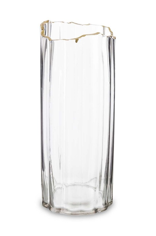 Dekoratívna váza home & lifestyle žltá 146389