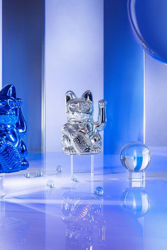 Living și dormitor Donkey decorație Lucky Cat Cosmic 360013 gri