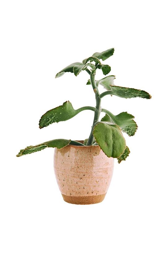 Madam Stoltz suport de ghiveci Stoneware HY15639.16 roz AA00