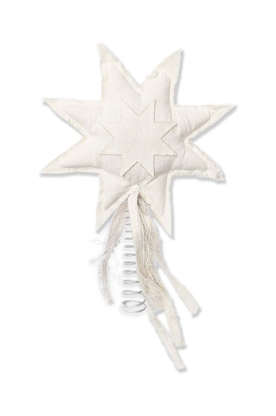 Vánoční dekorace ferm LIVING Vela Star Treetopper béžová 1104267537