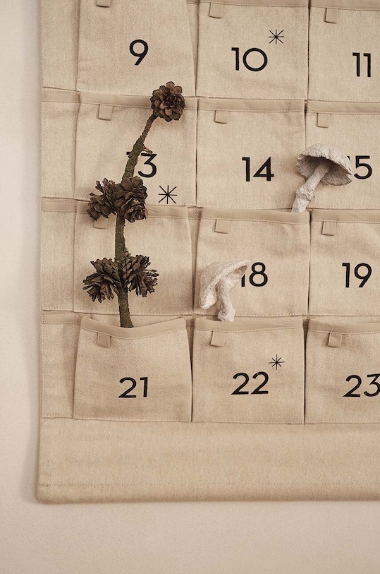 ferm LIVING set de decorațiuni de sarbatori Mushroom Ornaments 4-pack 1104267522 alb