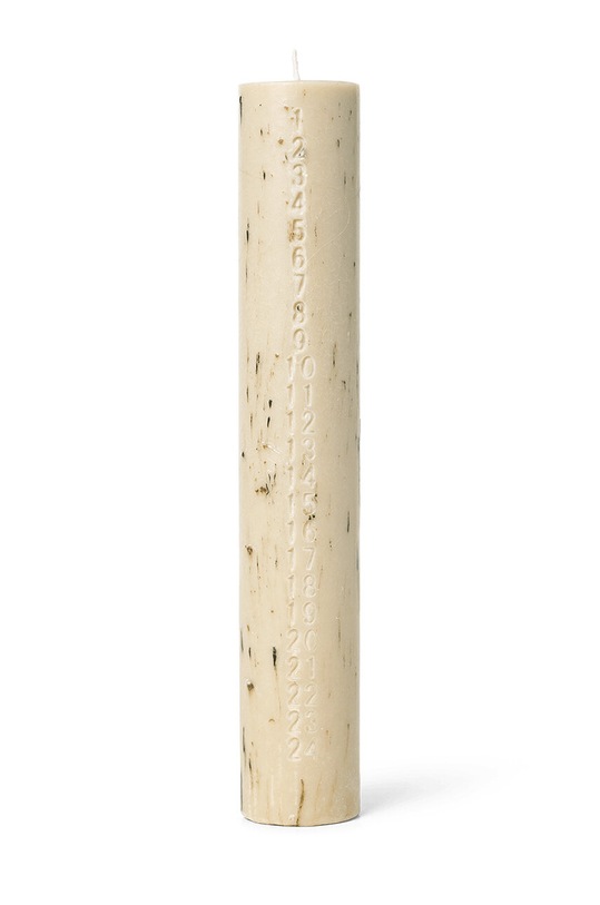 Ferm Living świeca adwentowa Mura Advent Candle beżowy 1104270021