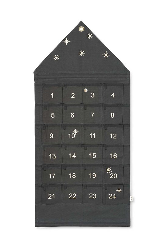 Дитячий адвент календар ferm LIVING Star Christmas Calendar зелений 100519408