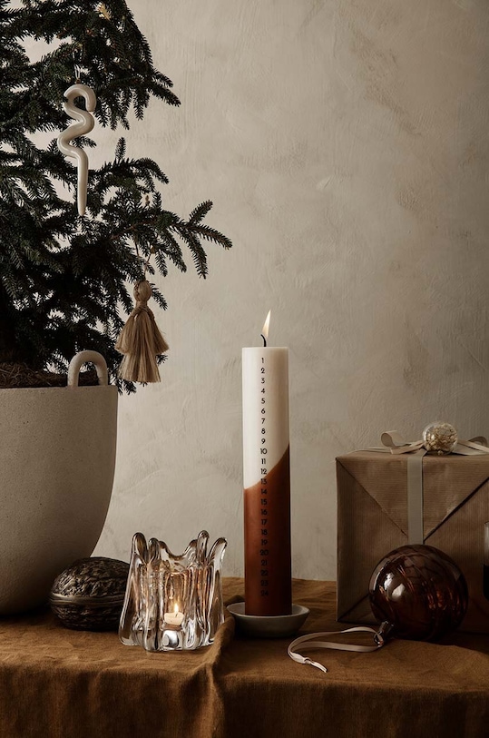Комплект играчки за елха ferm LIVING Twirl Ornaments (4 броя) 1104264554 многоцветен
