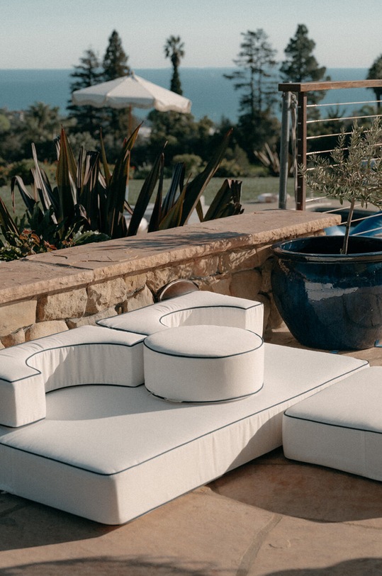 Модульний набір водонепроникних подушок Business & Pleasure Co. 5-pack BPP.MOD.RIV.WHT