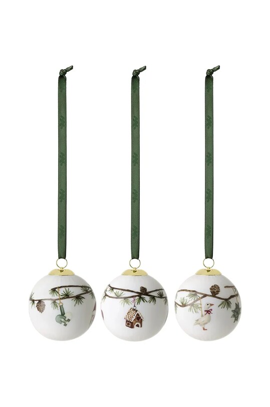 Σετ χριστουγεννιάτικες μπάλες Kähler Christmas Bauble 6-pack πολύχρωμο 693267