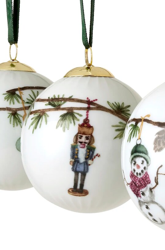 Σετ χριστουγεννιάτικες μπάλες Kähler Christmas Bauble 6-pack 693267 πολύχρωμο AA00