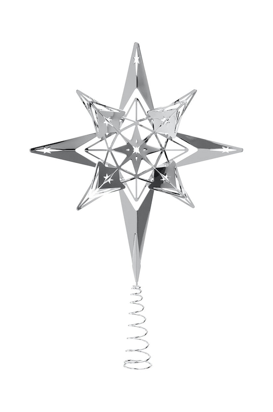 Rosendahl ornament pentru pomul de crăciun Top Star gri 31616.