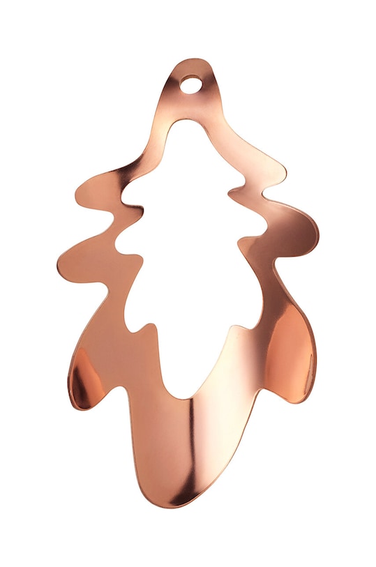 Украшение на елку Rosendahl Forest Tales Oak Leaf 31308. оранжевый AA00