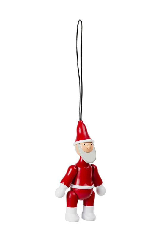Ялинкова прикраса Kay Bojesen Santa Claus and Santa Clara 2-pack барвистий 39322
