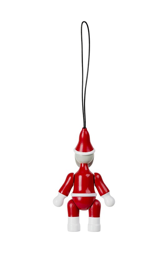 Kay Bojesen ornament pentru pomul de crăciun Santa Claus and Santa Clara 2-pack 39322 multicolor