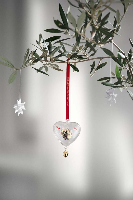 Holmegaard pandantiv decorativ Ann-Sofi Romme Annual Christmas 4800535 multicolor AA00