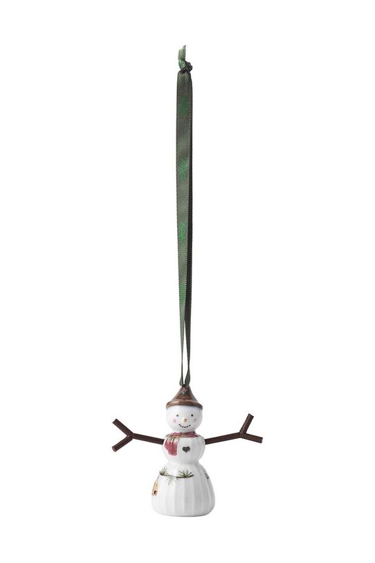 Декоративная подвеска Kähler Christmas Snowgirl мультиколор 693601