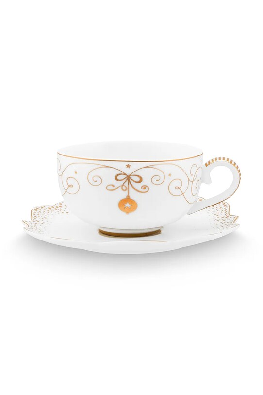 Чашечка с блюдцем Pip Studio Royal Winter White125 ml белый 51.004.162